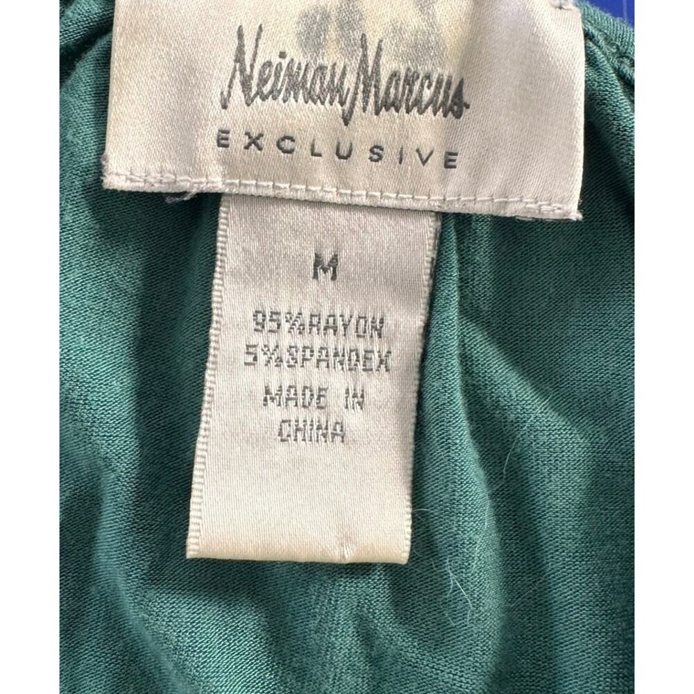 Neiman Marcus Exclusive Exclusive Medium Green Dr… - image 3